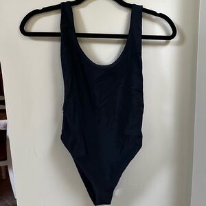 Aerie Black One Piece Swimsuit